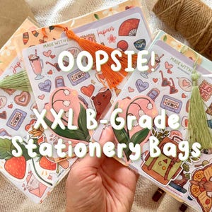 Oopsie Kawaii Stationery Grab Bag: 11 B-Grade Mystery Items