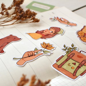 Sticker Pack Nature | Spring Die Cut Stickers | Flower Sticker Set - Etsy