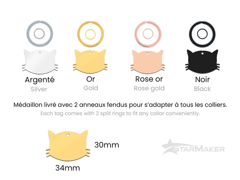 Médaillon Pour Pêche à La Mouche - Tête Inox Et Socle Bronze - Neuf Sous Emballage