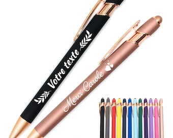 Personalized 2-in-1 copper metal pen - Ballpoint pen, customizable gift idea by StarMaker