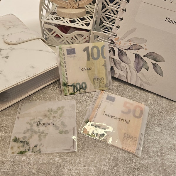Geldumschläge für kleine Portemonnaie / Umschlagmethode / Envelope / Budgeting / Umschlag für Geldbörse / kleine Envelopes