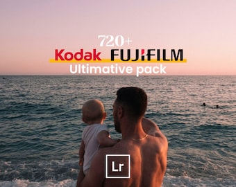 ADP Pro - Film Look Simulation Preset Bundle  720+ Cinematic Photo Editing Filters Inspired by Kodak Gold Fujifilm Color Profiles