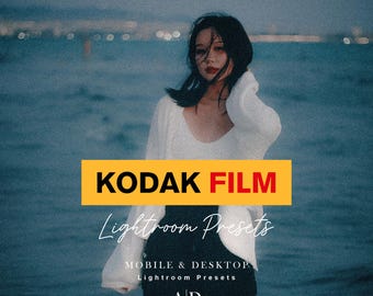 10 Lightroom Preset KODAK PORTRA Grain presets, Analog Film Preset for Instagram for Mobile and Desktop Portra 400 Filter for Travel Photos