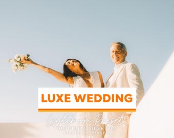 Luxe Wedding Lightroom Preset Mobile Soft Elegant Romantic Tones Clean Natural Luxury Edit Bright Airy Look Premium Glow Wedding Style