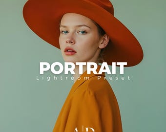 20 Portrait Lightroom Presets – Mobile & Desktop Filters (DNG, XMP)