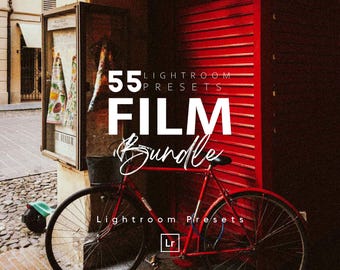 55 Film Lightroom Presets, Retro Analog Filters (Mobile & Desktop)