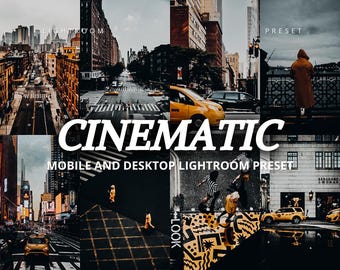 Cinematic Urban Lightroom Presets | Moody City Photography (Mobile & Desktop)
