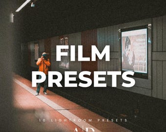 10 FILM Bundle Presets - 35mm Film Mobile and Desktop - Lightroom Preset Bundle for Instagram - Best Deal - Aesthetic Outdoor Vintage Filter