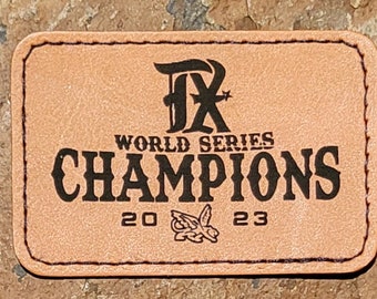 Toppe autoadesive Texas Rangers World Series 3x2