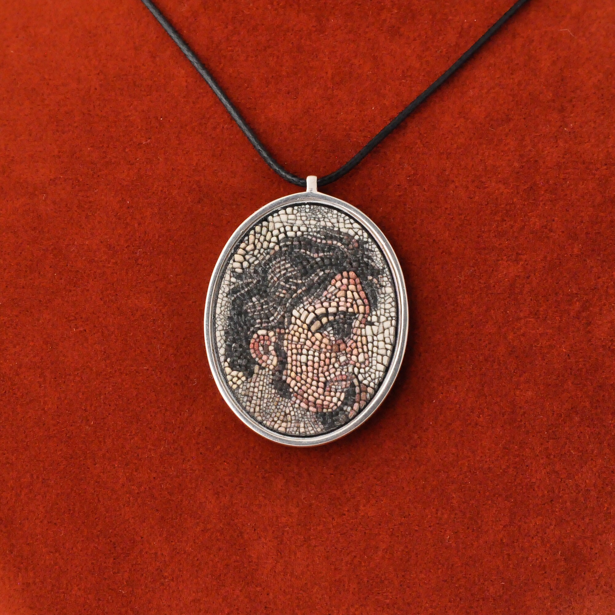 Epingle porte bonheur - Or Micro Mosaïque - Eguiazu