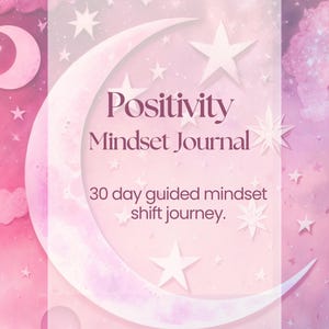 Diario tascabile di 30 giorni di mentalità positiva, 68 pagine, abbina il set di carte di affermazione di positività