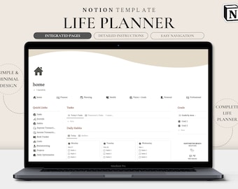 Notion Template Career Planner | Career Development | Job