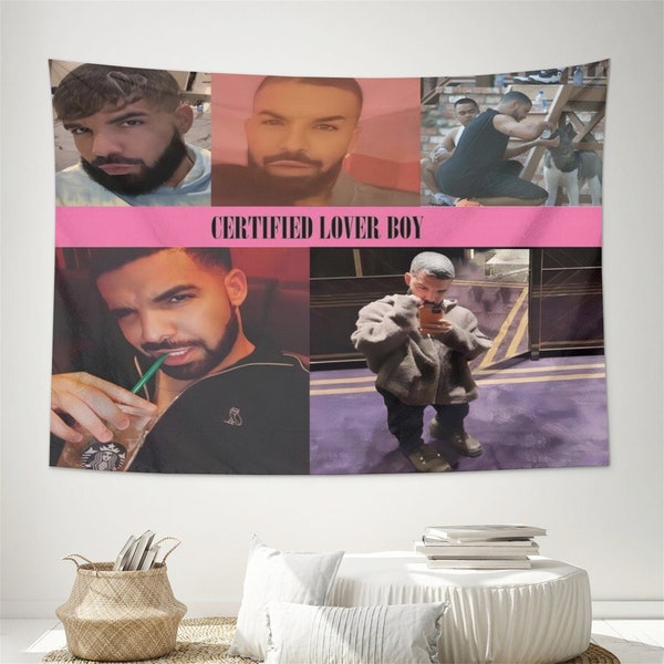 Funny Meme Tapestry BBL Drake Tapestry Wall Hanging For Home Bedroom Living Room College Dorm Decor