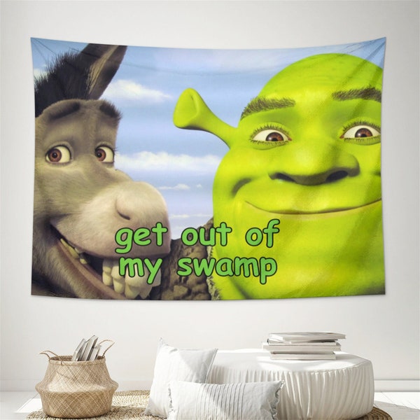 Wall Tapestry Hanging Swamp Etsy
