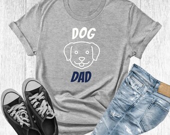 T-shirt hondenvader, grappig hondenliefhebbercadeau