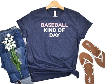 Baseball Kind of Day T-shirt, cadeau honkballiefhebber