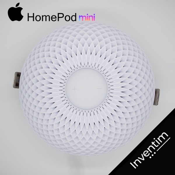 Deckenhalterung für Apple HomePod mini - einmaliges Design - einfache Montage mit Spannfeder