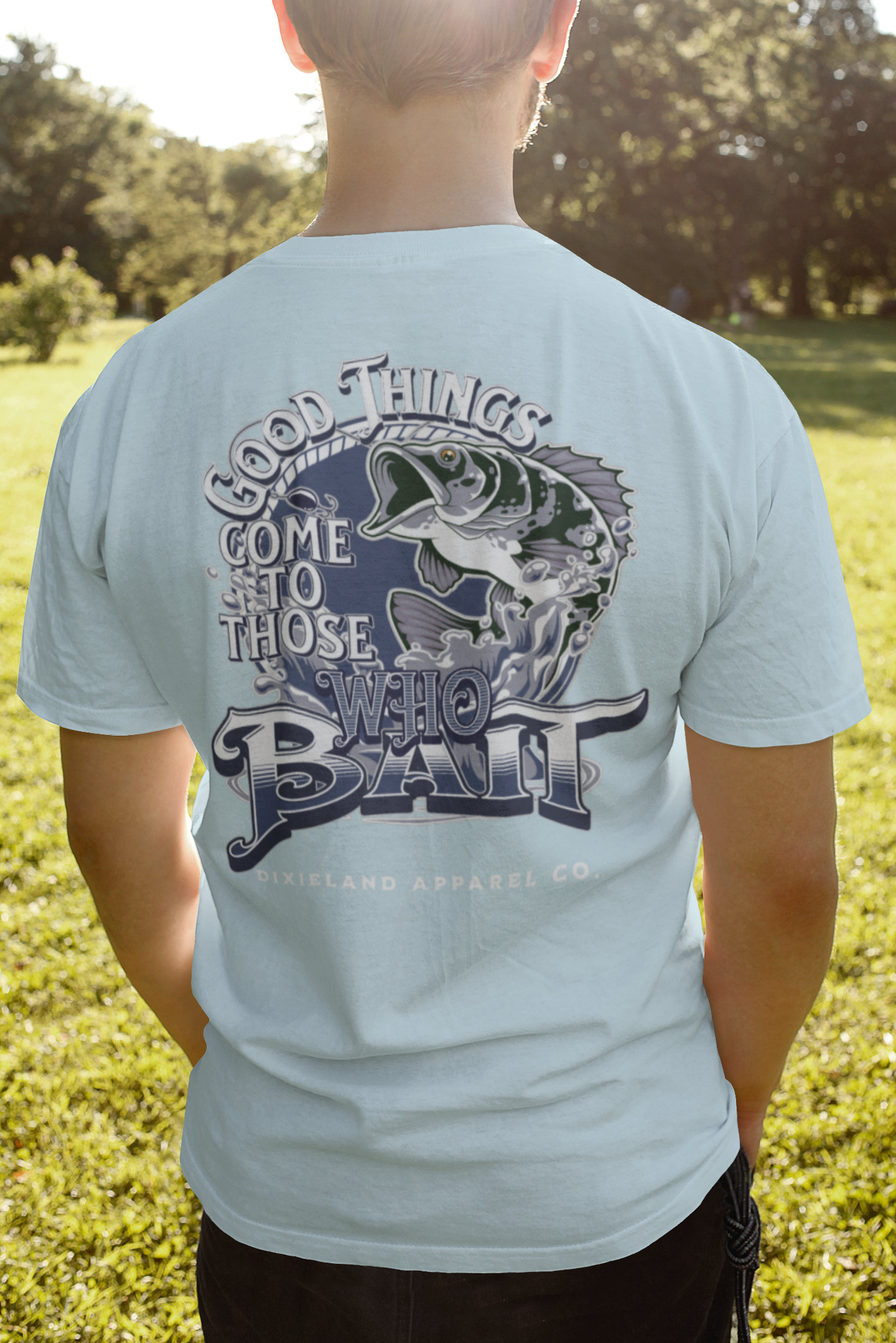 FISHING SHIRT: Good Things Come to Those Who Bait Comfort Colors