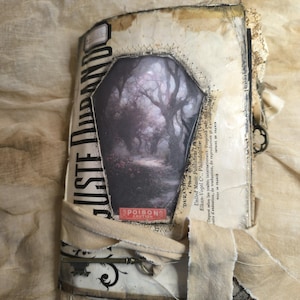 Gothic Junk journal Vintage Notebook