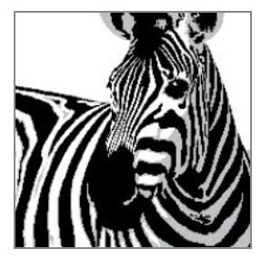 Zebra Crochet Graphghan and Cross Stitch Pattern Pixel - Etsy