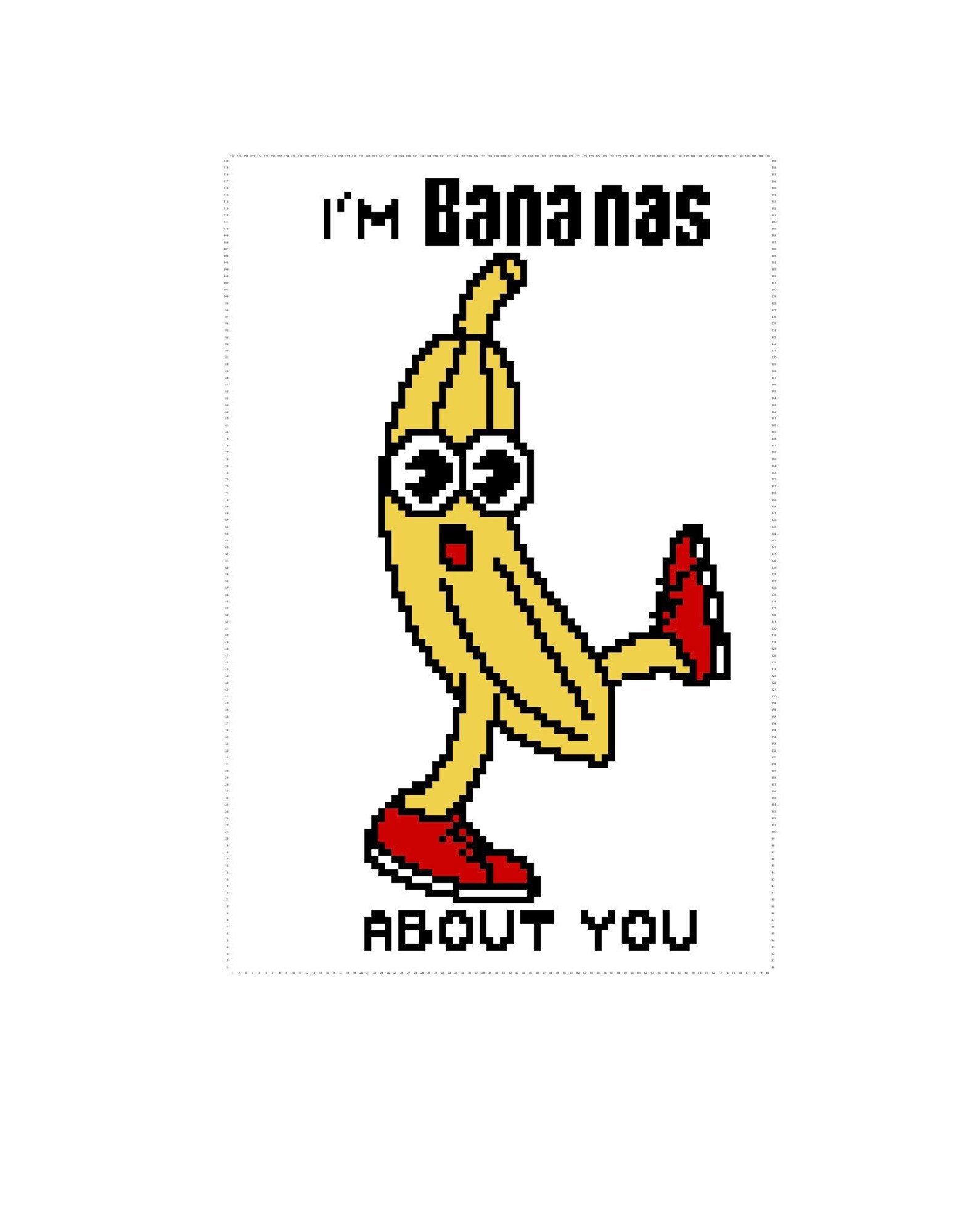 I´m bananas for you Heliumballong 18