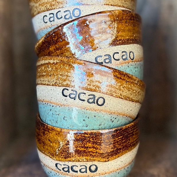 Cacao Ceremony Cup, handmade