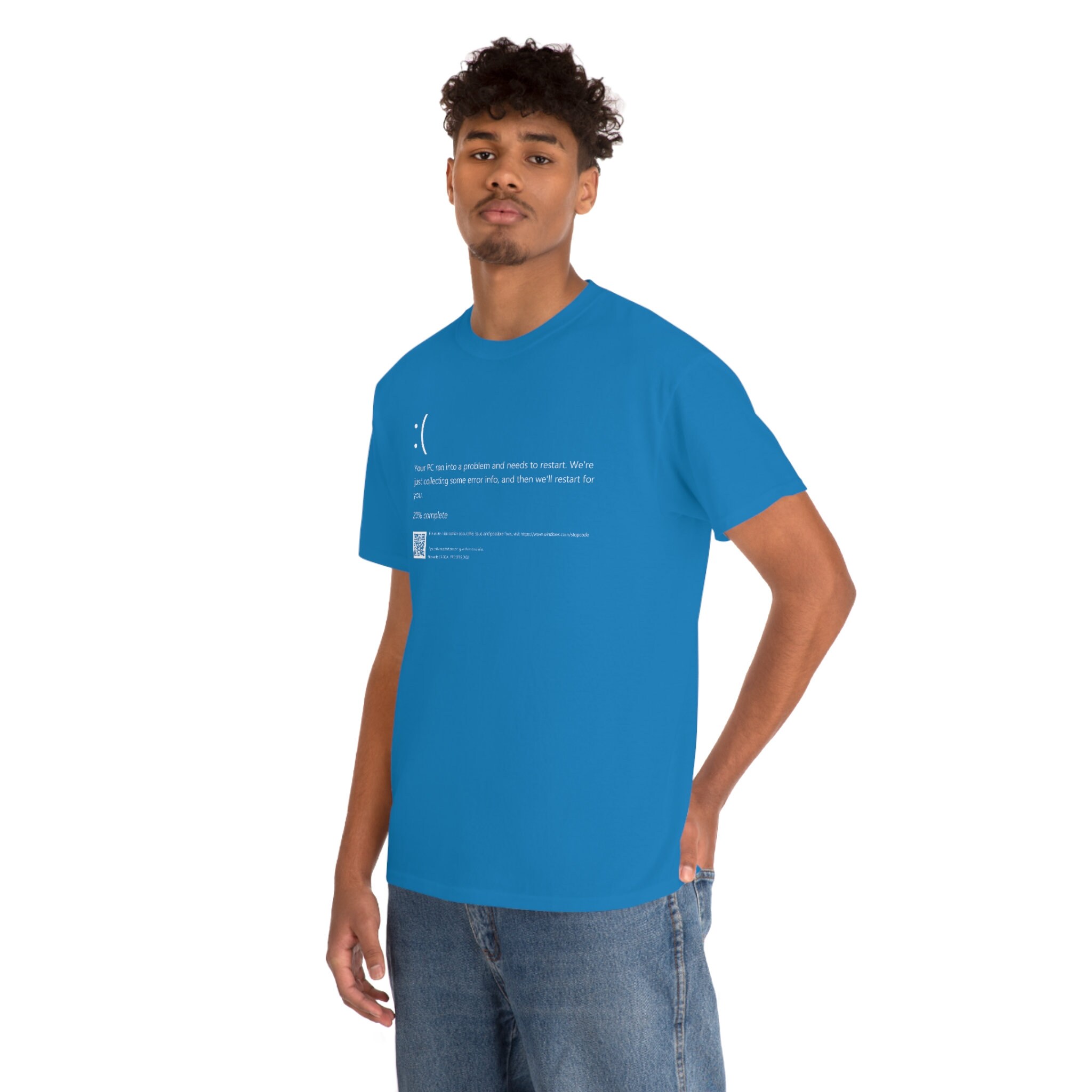 Unisex Window Bluescreen Shirt, BSOD, Stopcode, Windows