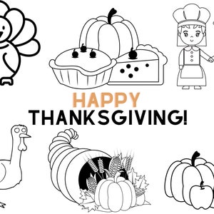 Coloring Sheet (Thanksgiving)