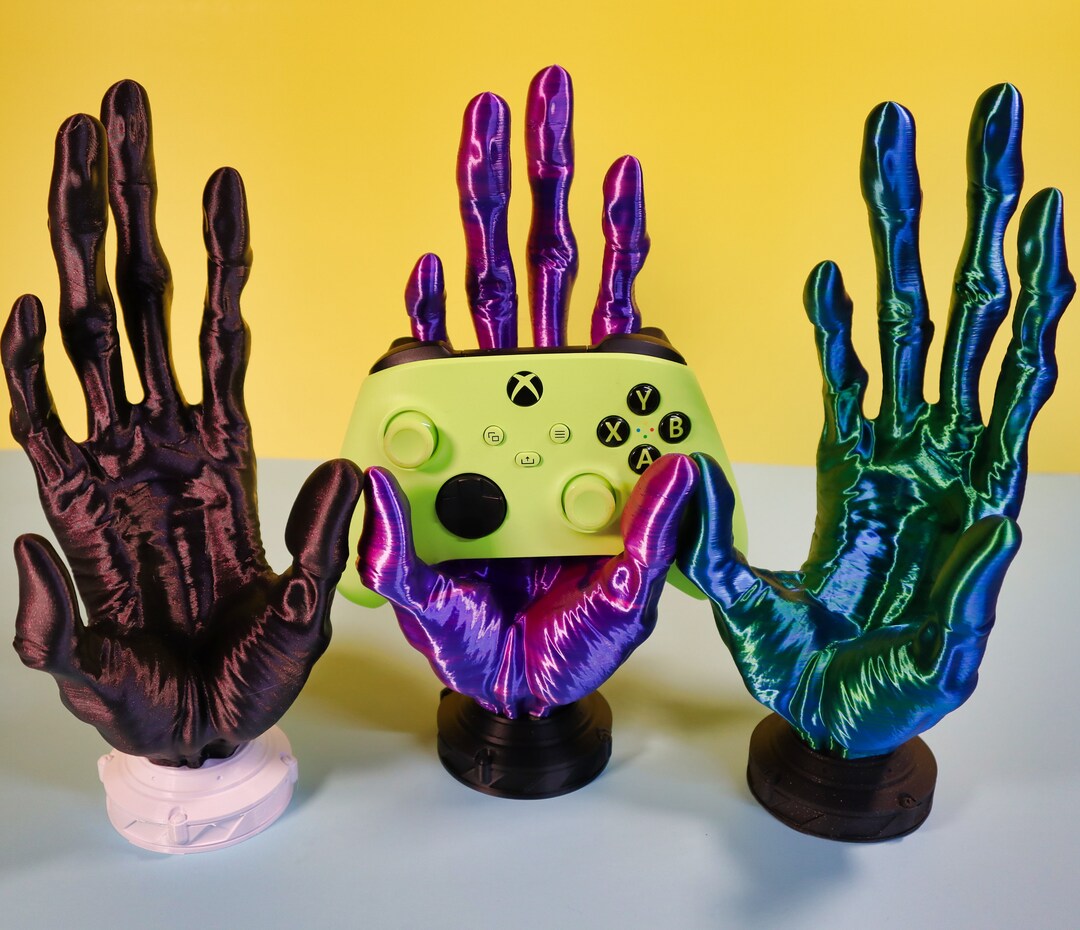 3D Printed Alien Hand Controller Stand: Gamer Decor - Etsy