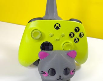 3D Printed Cat Controller Holder: Gamer Phone Stand
