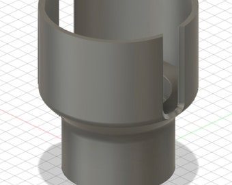 3D Printed Cup Holder Extender Digital File (3MF)