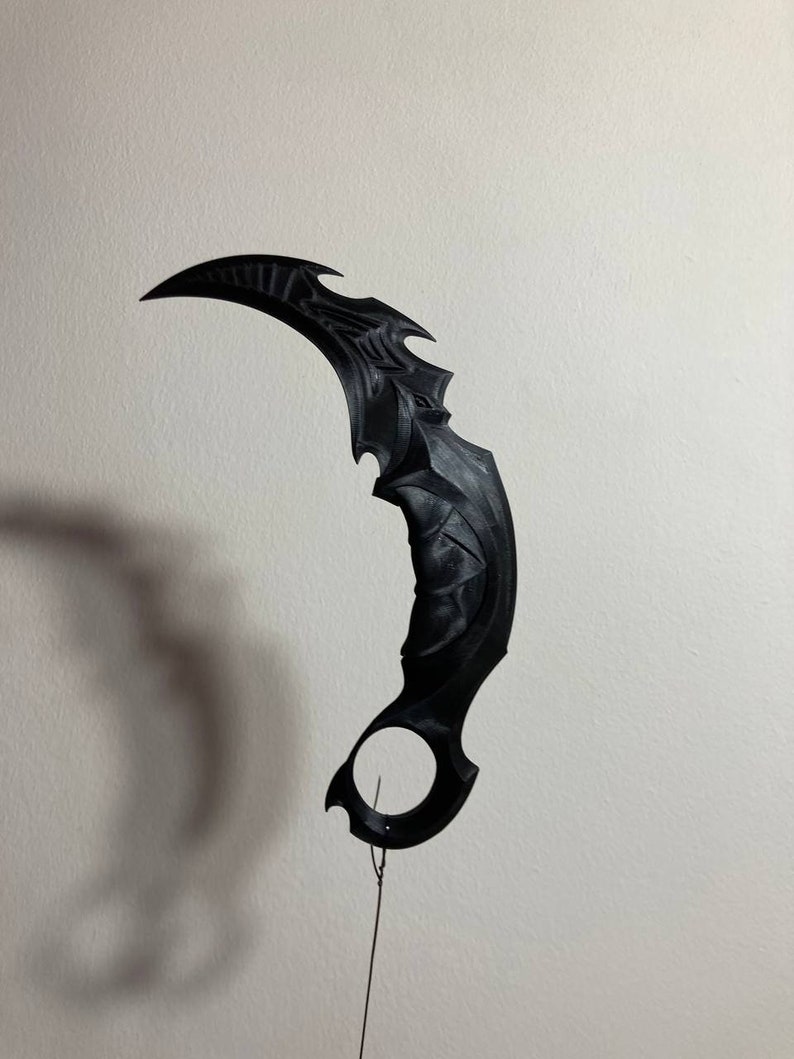 Valorant Reaver Karambit Knife Etsy