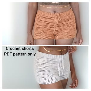 PDF Crochet shorts pattern
