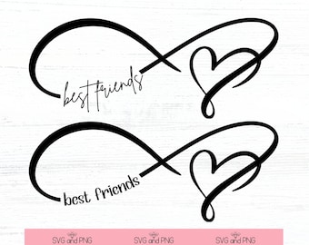 BFF Best Friends (for) Infinity, Best Friends Forever, Infinity Design Tee – Perfect for Best Friends.png