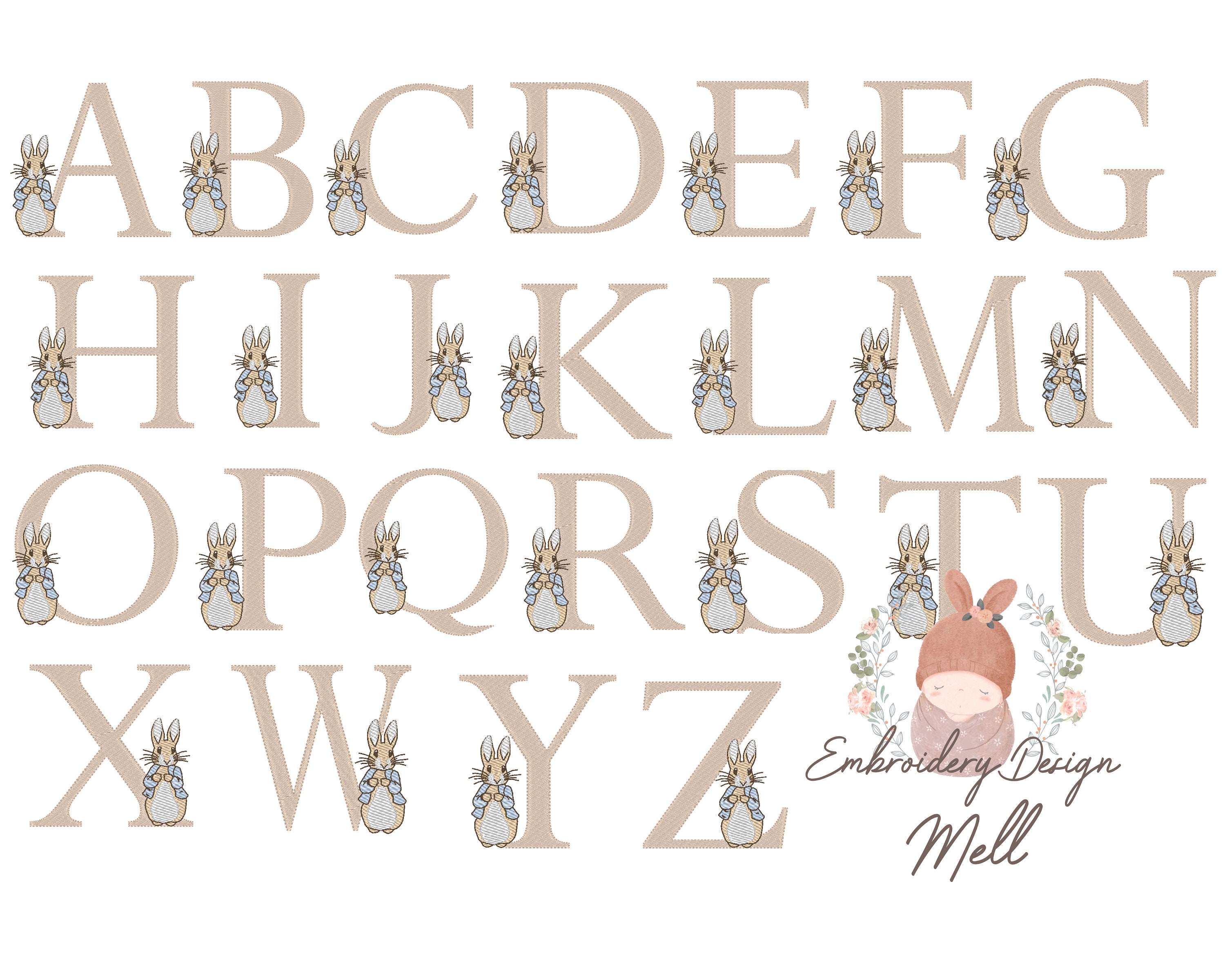 Alphabet brodé mille fleurs Amazon.fr - Alphabet brodé mille fleurs - Gagnebin, Isabelle
