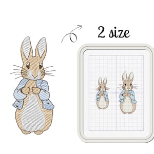 The Tale of Peter Rabbit 3 inch 4 inch , Embroidery Machine Pattern File,Cottontail rabbit,easter bunny,beatrix potter machine embroidery
