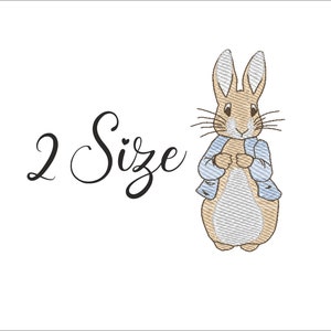 The Tale of Peter Rabbit 3 inch 4 inch , Embroidery Machine Pattern File,Cottontail rabbit,easter bunny,beatrix potter machine embroidery