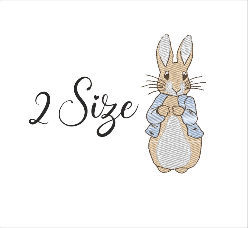 The Tale of Peter Rabbit 3 inch 4 inch , Embroidery Machine Pattern File,Cottontail rabbit,easter bunny,beatrix potter machine embroidery