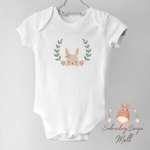 White Bunnies , Frame Rabbit Collections New Embroidery Machine Design ...