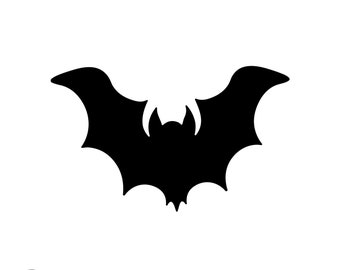 Bat Svg, Bat Silhouette, Halloween Png, Halloween Svg, Halloween Decor, Svg, Ai, Dxf, Eps, Png, Jpeg, And Pdf, Cricut Svg, Instant Download