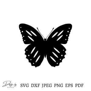 Schmetterling-Svg-Datei, Schmetterling geschnitten Datei für Cricut, Schmetterling-Vektorgrafik, Schmetterling-Svg-Bild, Schmetterling Clipart, Schmetterling Png, Instant Download