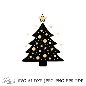 Christmas Tree Svg, Christmas Tree Clipart, Christmas Png, Christmas Svg File, Christmas Tree Graphics, Christmas Cut File, Instant Download