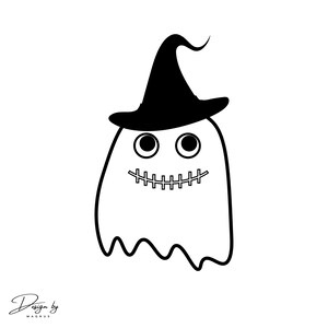Cute Ghost Svg File, Ghost Design, Ghost Png Halloween Svg, Halloween Png, Halloween Cut File For Cricut, Halloween Decor, Instant Download