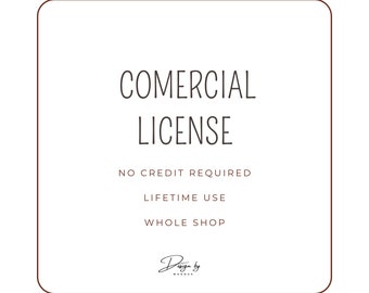 Commercial License Up To 1000 Units, Whole Shop
