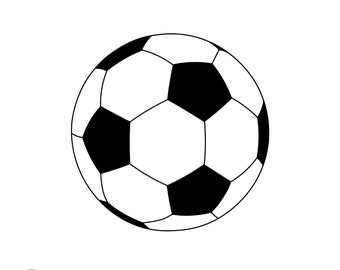 Fotbollssvg, fotbollsclipart, fotbolls png, sportsvg, fotbollskontur, fotbollssvg, sportbollssvg, fotboll, direktnedladdning