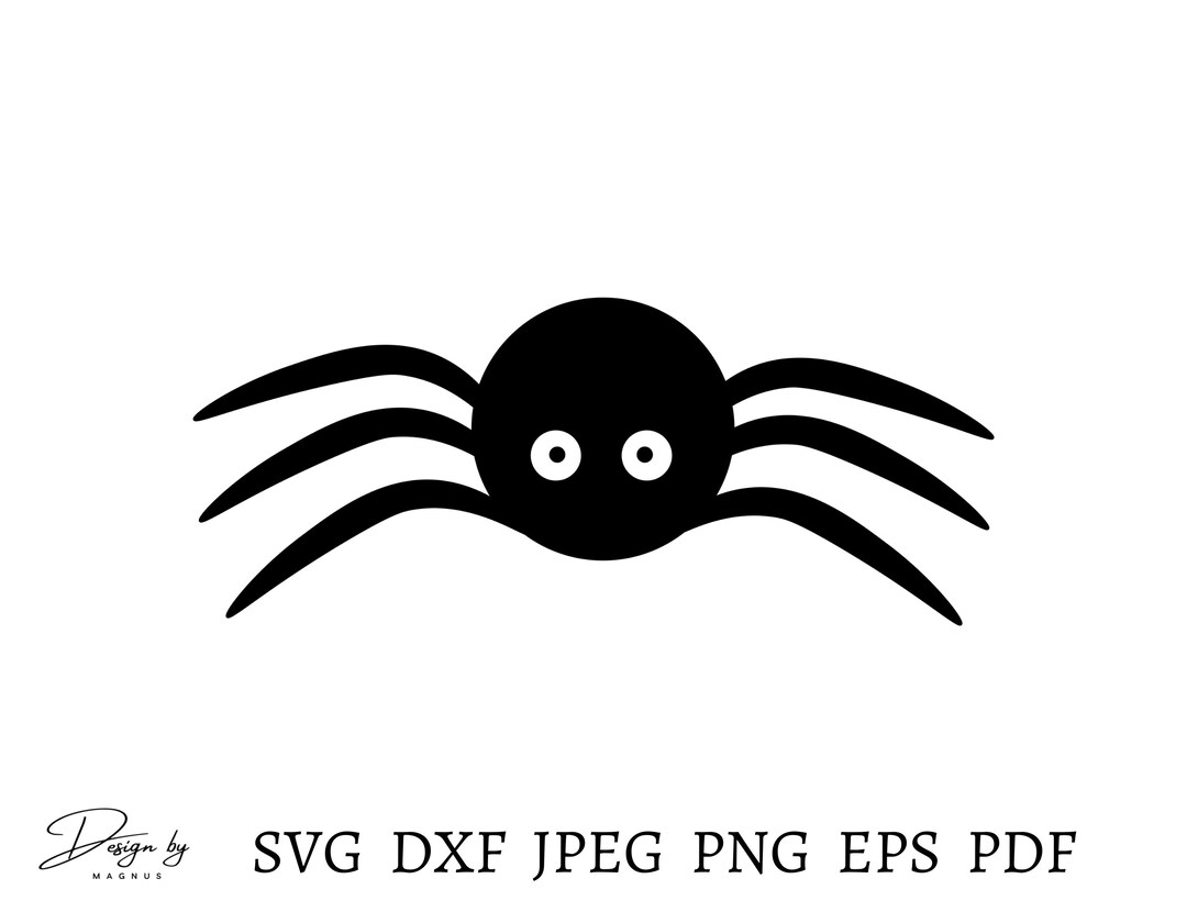 Cute Spider Svg Spider Cut File Halloween Design Halloween - Etsy