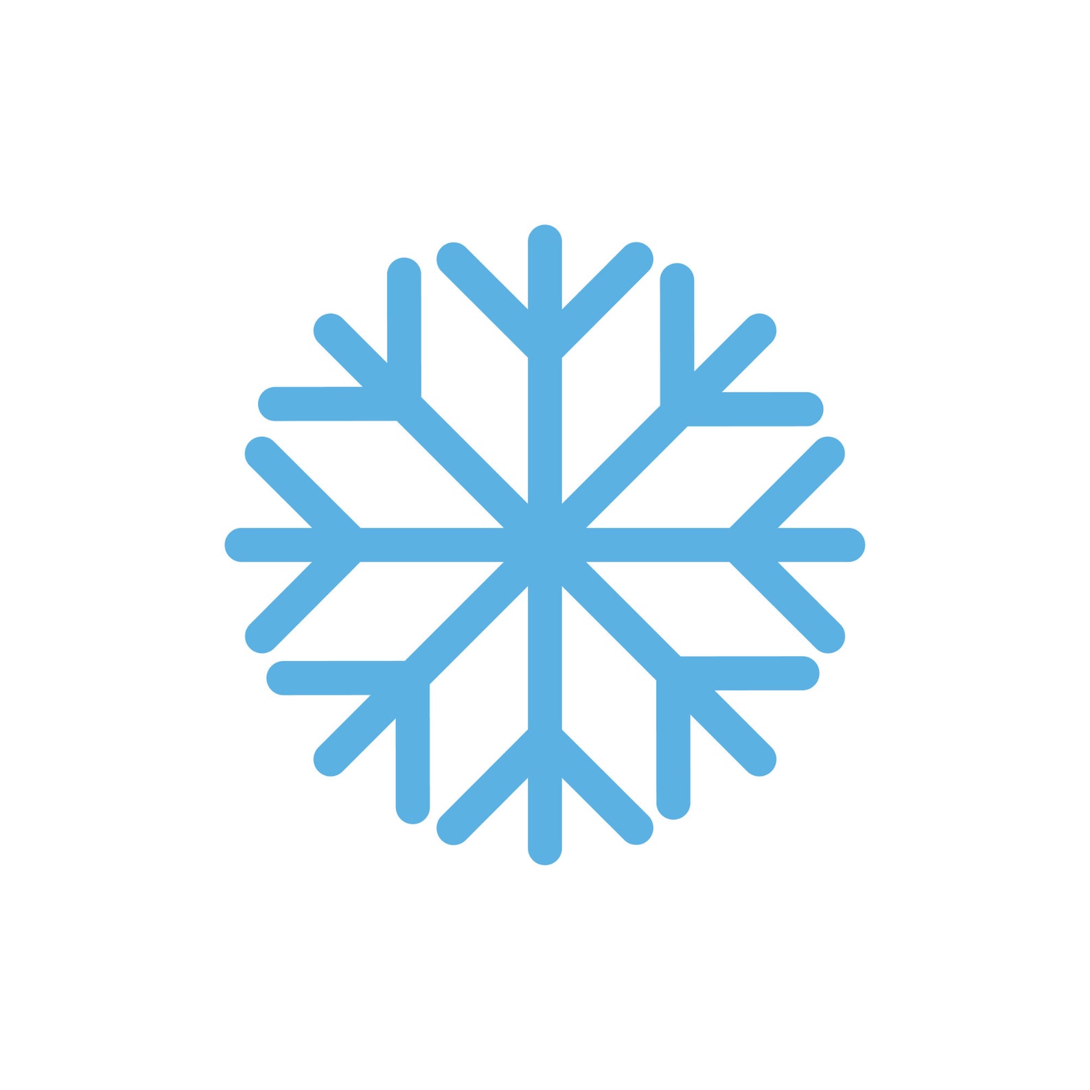 Snowflake Svg File, Snowflake Png, Snow Crystal Cut File for Cricut ...