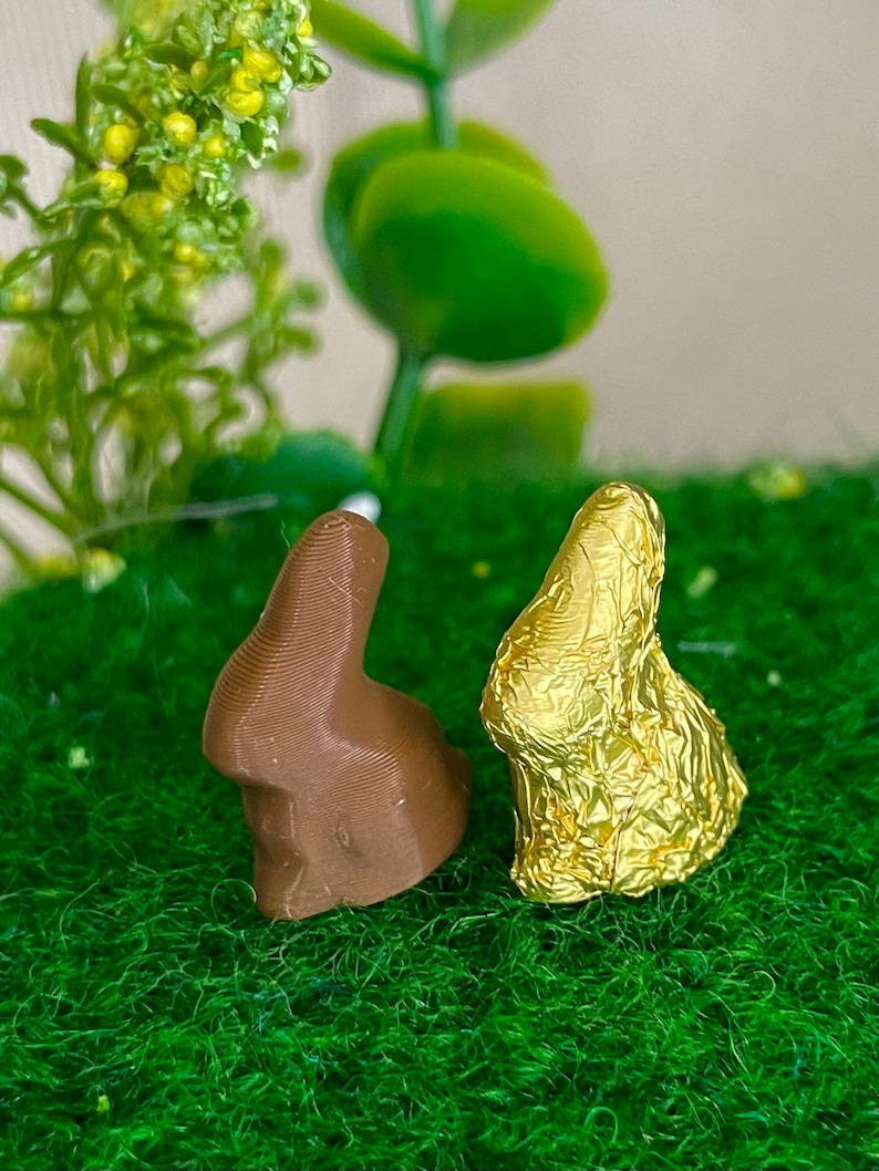 Miniature Easter bunny, Easter, rabbit, gnome door, gnome magic image 3