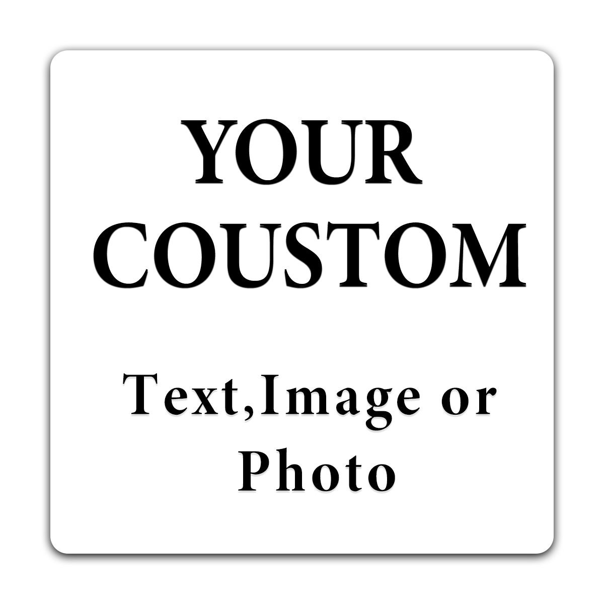 Personalized Gift Photo Custom Text Photo Fridge for Party Favor Personalized