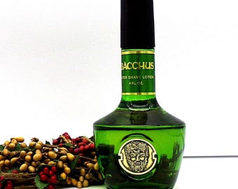 Bacchus After Shave Lotion, 4 oz. Splash, by Rallet, Launched 1969